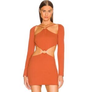 DUNDAS REVOLVE Jade Ring cutout mini dress